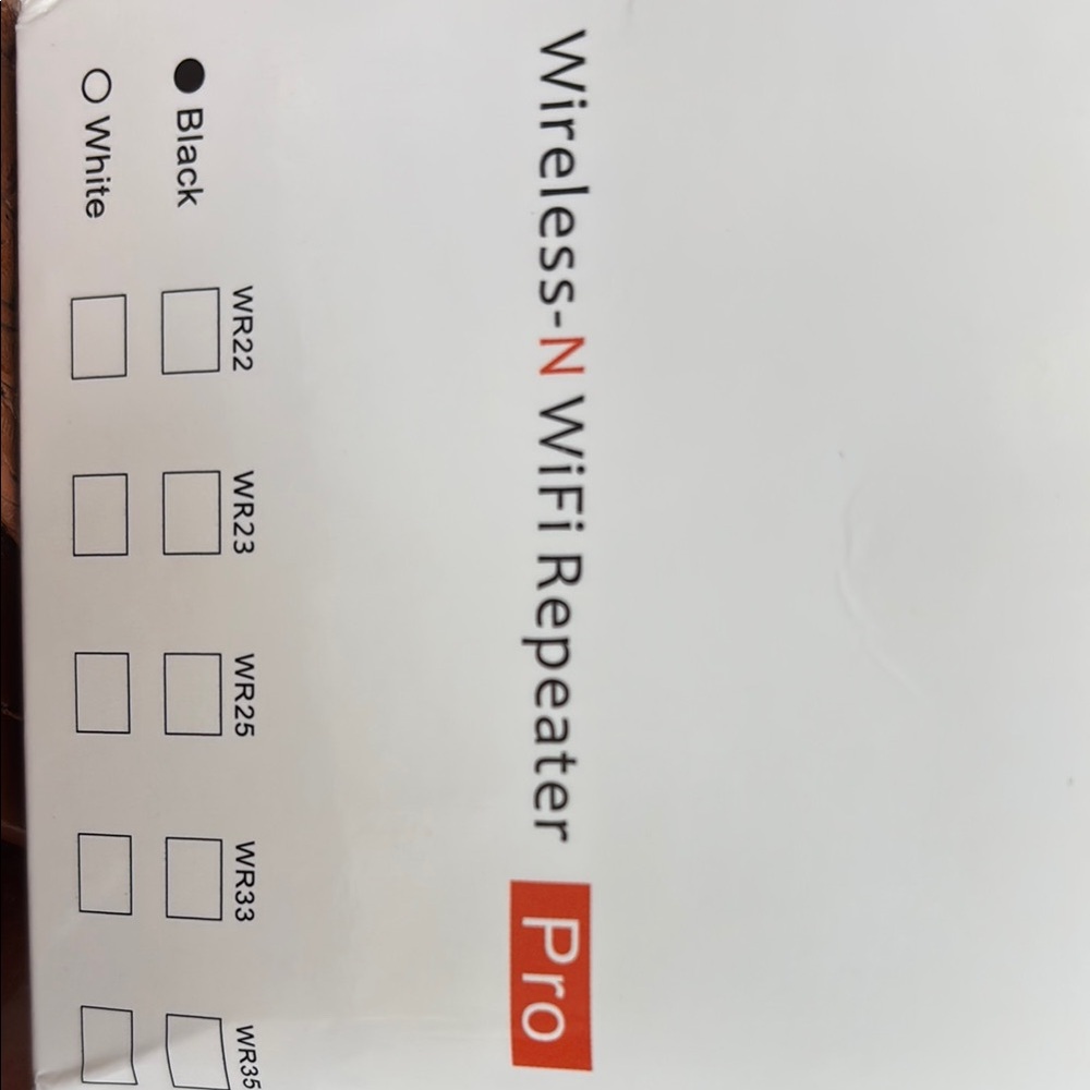 Black Wireless Access Point for Seamless Networking
